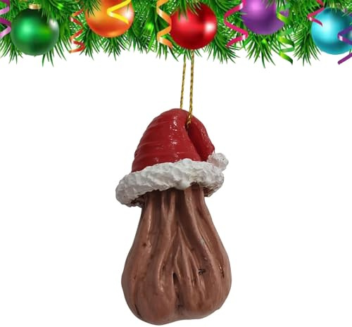 Lustige Weihnachtsschmuck, 2D-Acryl-Weihnachtsbaumschmuck, Weihnachtsdekoration, Weihnachtsbaum-Anhänger, Weihnachtsbaumkugeln (A)
