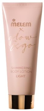 Melem Lotion Glow & Go Light 75 ml – Leichte Körperlotion mit Glow-Effekt für strahlende Haut
