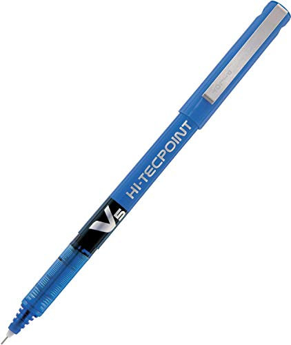 Pilot Roller inchiostro liquido V5 punta 0,5 mm (confezione da 12) - blu