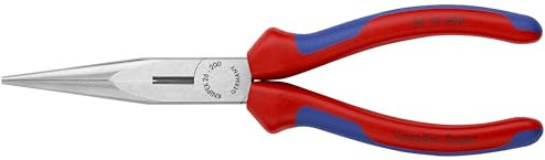 Knipex 2612200sba Pince à long bec avec cutter avec prise en main confortable, 20,3 cm
