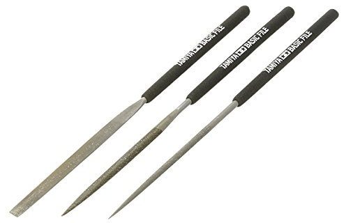 TAMIYA TAM74104 300074104 - Basic Feilenheft Plastik/RC, 3-teilig