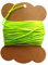 SM SunniMix Leichte, Haltbare, Flache Schnur für Taucher Fingerrollen, 15 M / 30 M / 50 M, Fluoreszierende Grün, 15m