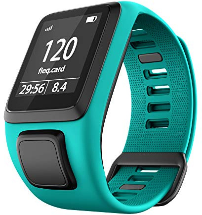 TopTen Bracelet de rechange en silicone pour montre connectée TomTom Runner 2/3, Spark 3, Golfer 2, Adventurer