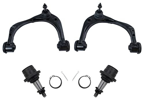 TRQ 4 Stück Aufhängungssatz Obere Querlenker Baugruppen Untere Kugelgelenke für F150