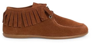 Pisamonas Stivaletti Indianini con Frange per Bambini E Donna Misurare 31 Colore Cammello