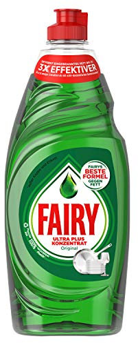 Fairy Liquide vaisselle original (625 ml) avec formule efficace pour une vaisselle propre et dégraissante.