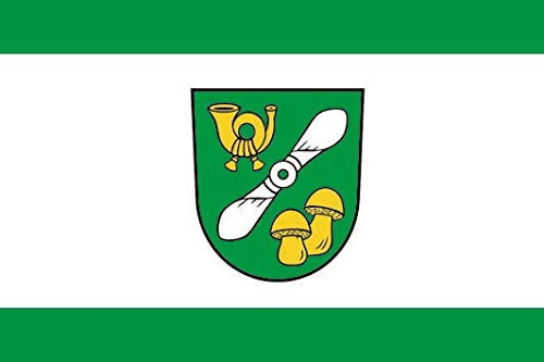 U24 Aufkleber Borkheide Flagge Fahne 8 x 5 cm Autoaufkleber Sticker
