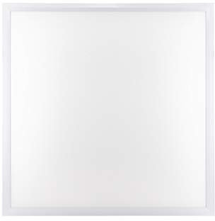 Popp® Panel LED Empotrable 40W super slim PRO con lente PMMA UGR<19 SMD 4014 IP40 No flicker no requiere tornillos instalación, para techos desmontables (60x60cm, 3000K)