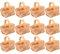 HEMOTON 12 Stücke Mini Rattan Korb Miniatur Geschenkbox Geflochtener Blumenkorb Kleiner Wicker Basket Gewebte Korb Miniatur Henkelkorb Weidenkorb Mit Henkel Party Blumentopf Dekoration