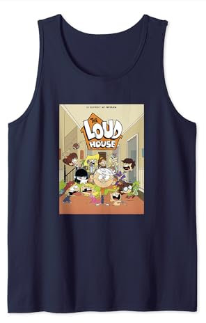 The Loud House Full Cast Poster Tank Top