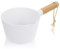 DOERDO Plastic Water Ladle Bath Ladle Dipper Spoons Long Handle Washing Spoon for Kitchen and Bathroom Accessories