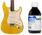 Gitarren Beize/Woodstain Gelb/Yellow auf Nitrobasis 250 ml Flasche