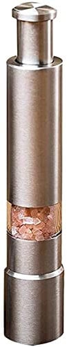TONZN Chili Mill Chili Mill Handmade Handmade Chili Mill, Pepper Mill, Magnesium, Stainless Steel Spice Sauce Kitchen Tool-one R. Salt Mill Salt and Pepper Mills (An R.)