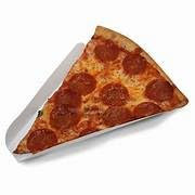 LGT White Disposable Recyclable Cardboard Pizza Slice/Pancake/Crepe Holder Fast Food Take Away Take Out Serving Container Box Tray (100)