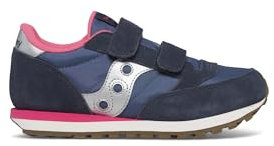 Saucony Originals Jazz Doppio HL, Scarpe da Ginnastica, Navy Argento Rosa, 39 EU