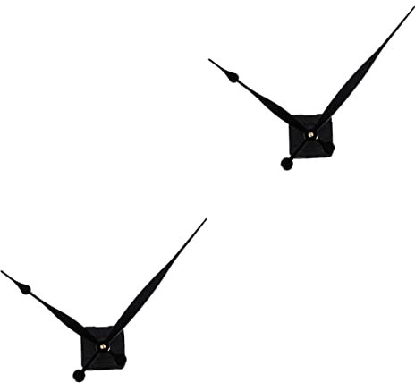 WOONEKY 2sätze Mit Hochmoment Und Zeigern Geeignet Für Wanduhren Metallzeiger Installieren Langlebige Uhrenteile Für Präzise Zeitmessung