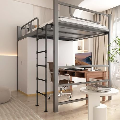 Junvstor Leiter für Etagenbett im Dachgeschoss – Leitern für den Ausstieg aus dem Kellerfenster nach außen, Feuerleiter, Noteingangsleiter, an der Wand montierte Trittleiter, 100–300 cm(290cm/114in)