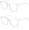 Exsbtay 2 Stück Blaulichtfilter Brille, Schützende Computerbrille Für Damen Und Herren, Blue Light Blocking Glasses, Blaulichtbrille UV Blockiert, Augenbelastung reduzieren, Mode für Damen Herren