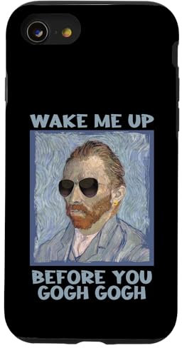 iPhone SE (2020) / 7 / 8 Artsy Van Gogh Meme for Men Design for artists men Case
