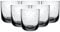 like. by Villeroy & Boch Winter Glow Wassergläser 6er Set, 310 ml, Gläser mit weihnachtlicher Sternchen-Verzierung, Klar