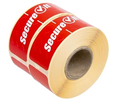 Secure-It Small Removable Label 250 (Pack 2) | Peels off cleanly without leaving sticky residue behind, helping busy kitchens track prep dates and organise containers.