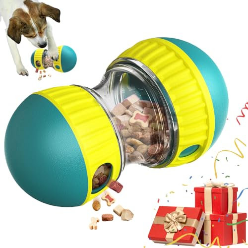 Dufuso Jouet intelligent pour chien - Slow Feeder - Pour améliorer la digestion - Jouet interactif amusant pour chien - Libérez le plaisir et les collations - Vert