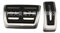 Auto Pedale Für Audi A4 B9 2014-2017, Foot Nicht Slip Gaspedal Bremse Abdeckung Teile Ersatzzubehör,A/2PCS Automatic