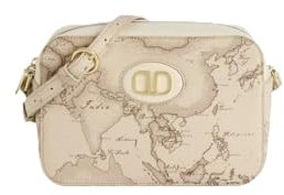 alviero martini 1A Classe Borsa a Tracolla Geo Safari, 22 x 15 x 7,5 cm, Raphia