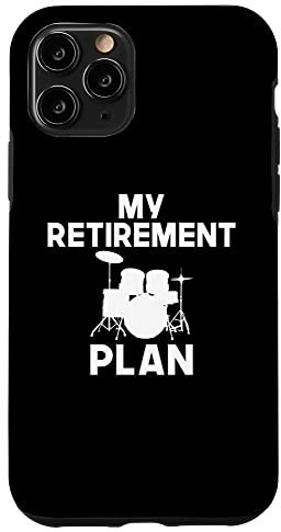 Il mio piano pensionistico Batteria Vecchio batterista Custodia per iPhone 11 Pro