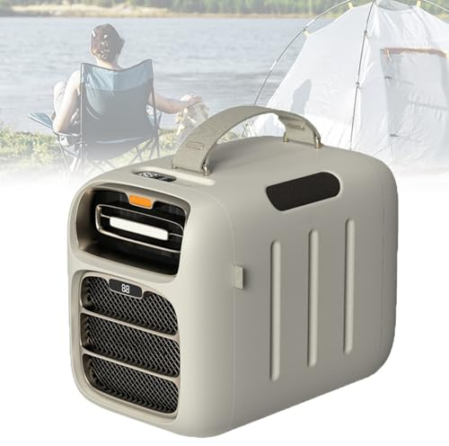 XNXYSMKJ Tragbare Klimaanlage, 5000 BTU Schnellkühlegerät mit Touchpanel, 3-Gang-Einstellung, 4 Modi für Camping (Refrigeration)