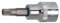 KS Tools 918.1676 Douille cannelée 1/2 CHROMEplus (XZN), M14