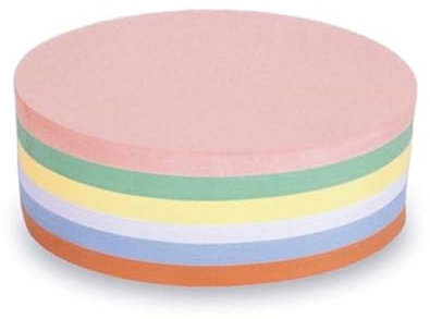 magnetoplan Moderationskarten, oval | BxH 190x110 mm | 250 Stück | Moderationskarten in 6 Pastellfarben | Für Meetings und Präsentationen | FSC-zertifiziert und kunststofffrei verpackt