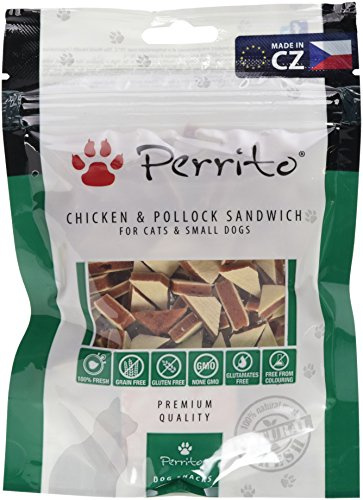 Perrito 100% Chicken & Pollock Sandwich 100g