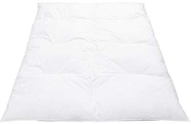 LINEA by böhmerwald Kids Kleinkind Daunenbett, 90% Daunen / 10% Federn, Weiß, 100 x 135 cm