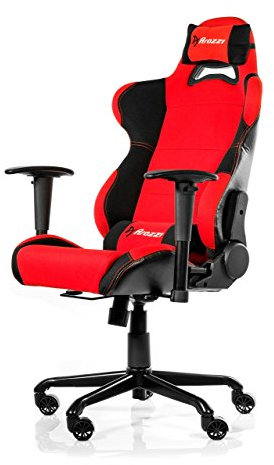 Arozzi Torretta - Sedia da Gaming, Rosso/Nero, 70X60X90 Cm