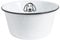 IB Laursen - Fressnapf, Hundenapf, Futternapf - für Hunde - Emaille - Ø 17 cm