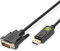 Techly 304307 Cavo Monitor DisplayPort a DVI 2 m Nero