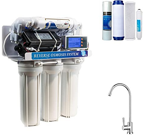 DC Solution | Depuratore Acqua Osmosi Inversa 6 Stadi filtri | Purificatore domestico acqua potabile dal rubinetto di casa