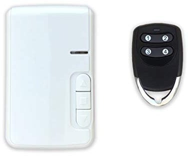 Koomando Kit Centralina Universale per Tende e Tapparelle, Telecomando Elegante 433 Rolling Code, Compatibilità Universale con motori tubolari, Installazione Semplice, Certificato CE-Rohs