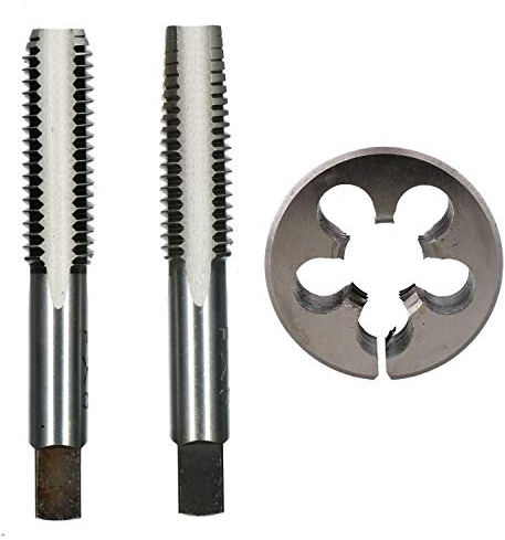 5/8 x 11 UNC Imperial Tap and Die Tungsten Steel Taper and Plug TD081_TD107