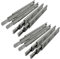 SOTECH 4 Paar (8 Stück) Vollauszüge KV1-45-H45-L750-NF 750 mm (eingeschoben) Schubladenauszüge kugelgelagert Tragkraft 45 Kg