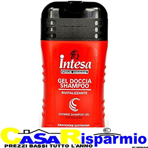 Intesa Pour Homme Ginseng Duschgel & Shampoo 6 X 250ml