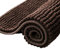 subrtex Badematte rutschfest Badezimmerteppich aus Chenille Saugfähig Badteppich weich Wasserabsorbierende Badvorleger für Badezimmer,Maschinenwaschbar(40 x 60 cm, Schokolade)