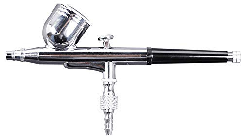 Airbrush-Set, Schwerkraftzufuhr, Dual-Action für Kunst, Handwerk, Farbe, Hobby, Modell, Körper, Nägel, Airbrush 0,2/0,3/0,5 mm, 7 cc