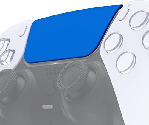 eXtremeRate Pavé Tactile de Remplacement pour ps5 Manette BDM 010/020/030/040/050, Pavé Tactile Customisé pour ps5 Controller, Pas Une Manette, Bleu