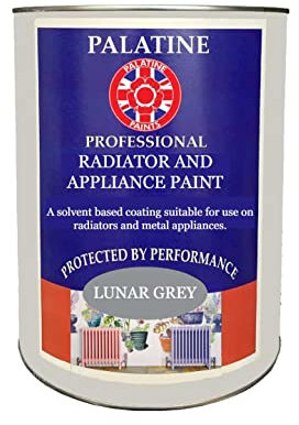 Palatine Professional Radiator and Appliance Paint - Gloss Finish - Durable and (5 Litre, RAL 7016 Anthracite Grey)