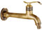 Zibaobeter Langer Griff Antique Messing Wasserhahn Kaltwasser Wasserhahn Badezimmer Mopp Pool Waschmaschine Garten Dekoration Garten Schlauch Wasserhahn