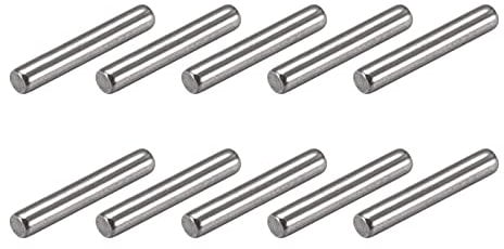 METALLIXITY Tassello Perno (3x14mm) 100Pz, 304 Acciaio Inox Scaffale Supporto Pioli Perno Fissaggio Elementi - per Metallo Dispositivi, Mobili Installazione, Industriale, Fai da Te