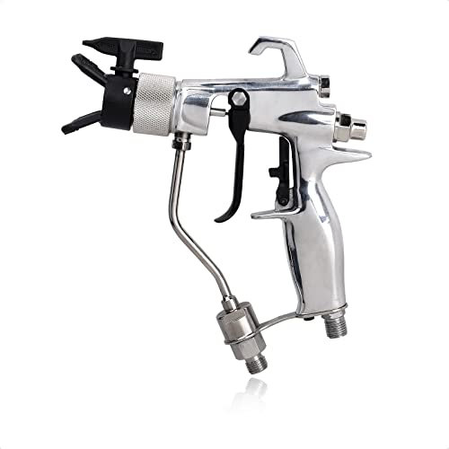 Werku WK501540, Pistola Pintar Airless Aire-Asistido, Calidad Profesional, Boquilla 517, Presión MAX 230 Bar, Incluye Portaboquillas, Boquilla y Filtro