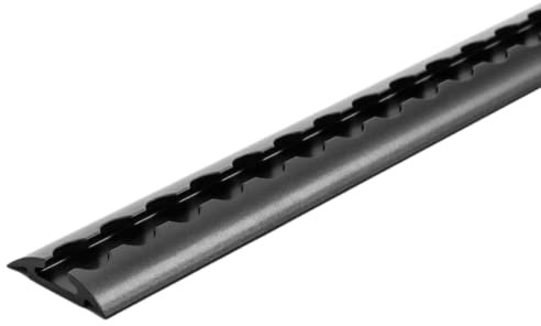 LOADCARE Airlineschiene schwarz halbrund Ladungssicherung Transporter Alu-Airlineschiene gepulvert LKW PKW Anhänger Zurrösen Aluschiene Airline (1, 2 Meter)